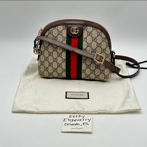 Authentic GUCCI GG Ophidia Small Shoulder Bag